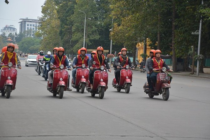 Hanoi Back Streets Vespa Tours: Hanoi Insider Vintage Vespa Tour - West Lake, Truc Bach, and the route through famous Hanoi