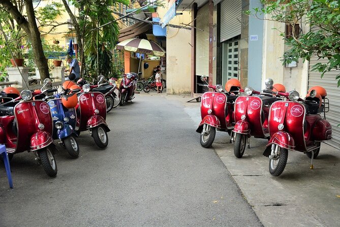 Hanoi Back Streets Vespa Tours: Hanoi Vintage Vespa Tours City - Food at Truc Bach and a local cafe