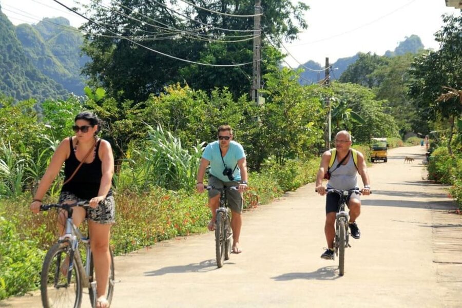 Hanoi: Cat Ba Island & Lan Ha Bay Day Trip Cruise with Lunch - Lunch with a view of the islands