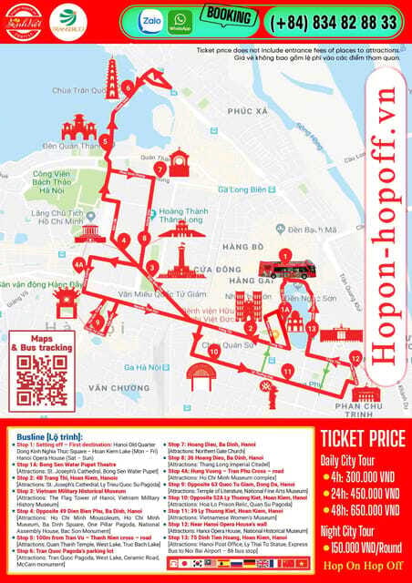 Hanoi: Centuries of Highlights in 1 Hour by Open-Top Bus - Temple of Literature and Hoa Lo Prison