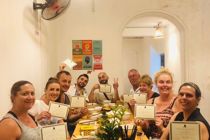Hanoi Cooking Class Learning 5 Dishes including Banh Xeo - How the Three-and-a-Half-Hour Class Works