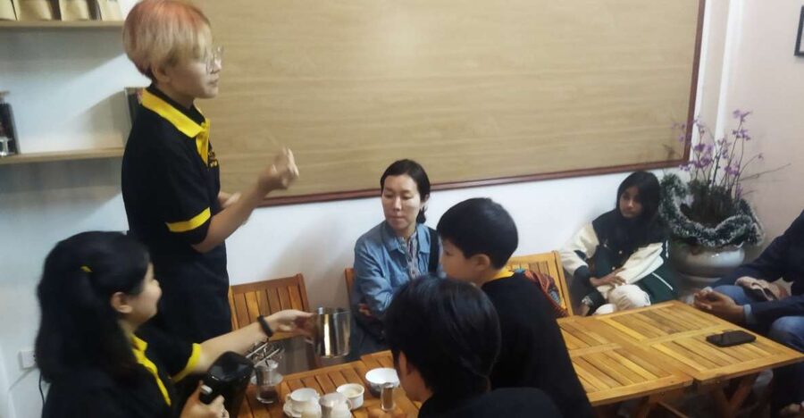 Hanoi Egg Coffee Class - Finding Cafe Minh near Ta Hien Beer Street