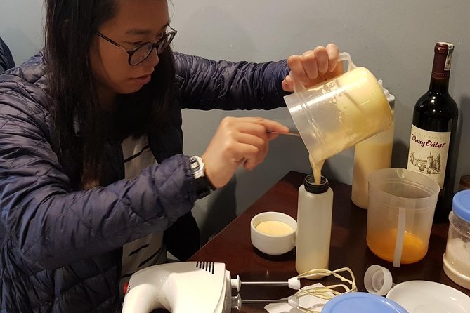 Hanoi Egg Coffee making course - Finding Hong Hoai’s red-panel entrance