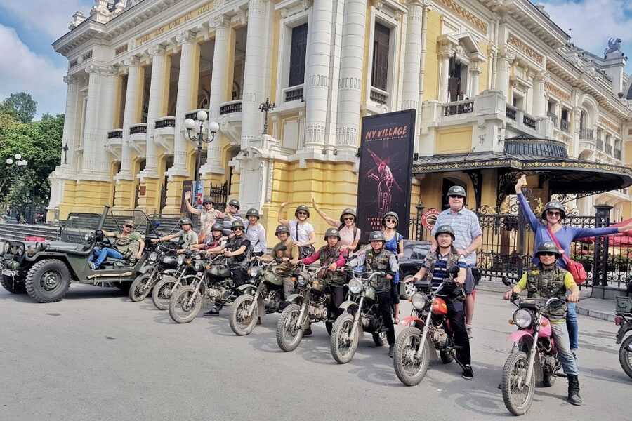 Hanoi Food, Culture, Sightseeing & Fun By Vintage Motorbike - A proper food finish at Hidden Gem Café