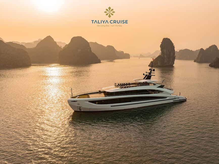 Hanoi: Ha Long Bay/Lan Ha Bay Taliya Day Cruise - Buffet lunch with limestone views