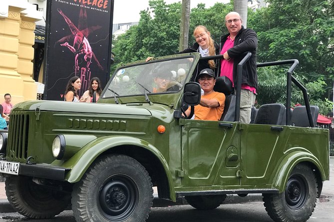 Hanoi Half-day with Food + Fun + Culture By Russian Jeep - Back alleys, markets, and the everyday city