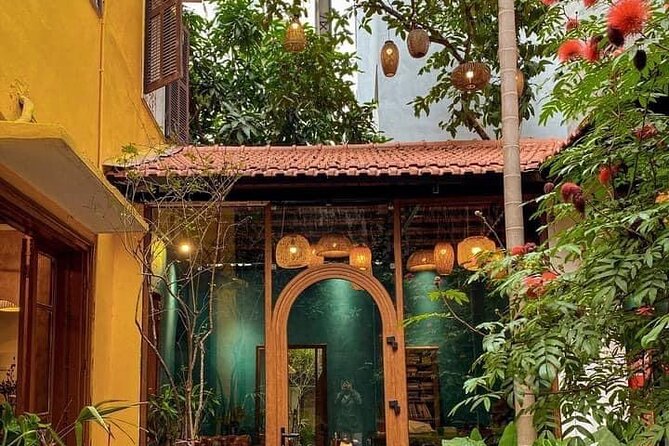 Hanoi: Handcrafted Wood Carving Workshop with Local Artisan - The villa setting and included refreshments