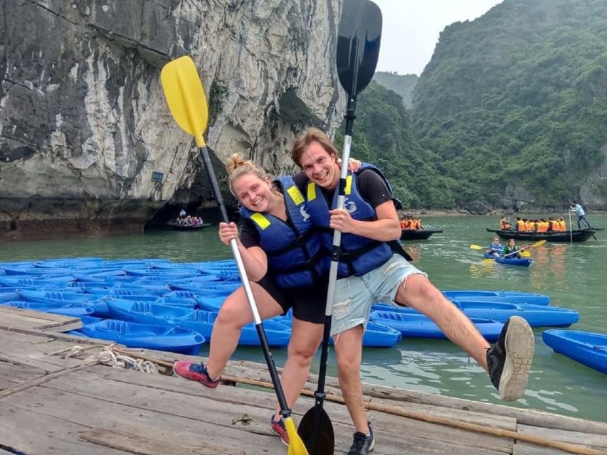 Hanoi: Islands & Caves Ha Long Cruise with Lunch & Kayaking - The floating village area and Ha Long’s quieter details