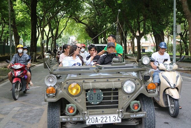 Hanoi Jeep City Tour combine Countryside Train Street, Hidden Gem - Train Street and Hanoi’s narrow urban world