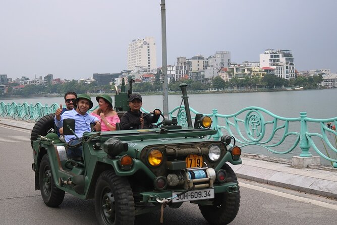Hanoi Jeep City Tour combine Countryside Train Street, Hidden Gem - Ho Chi Minh Mausoleum and the city’s historic center