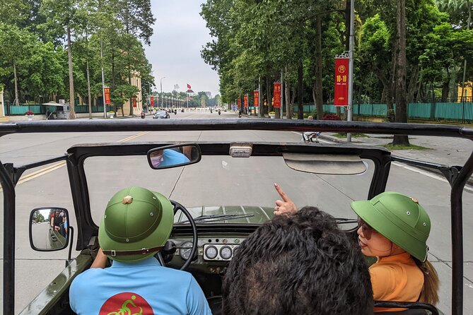 Hanoi Jeep Tours Led By Women: Hanoi City Jeep Tours Half Day - Markets, neighborhoods, and the railway streets