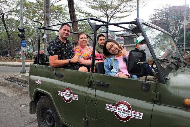 Hanoi Jeep Tours Led By Women: Hanoi City Jeep Tours Half Day - Starting at Long Bien Bridge and the Red River