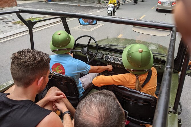 Hanoi Jeep Tours Led By Women: Hanoi Countryside Half Day - Leaving Hanoi behind in an open-air Jeep
