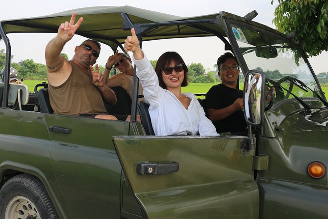 Hanoi Jeep Tours Led By Women: Hanoi Countryside Half Day - The wet market, tropical fruit, and Lotus Lake
