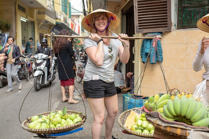 Hanoi Maya Kitchen: Traditional Cooking Class & Market Tour - Sitting down to eat what you made