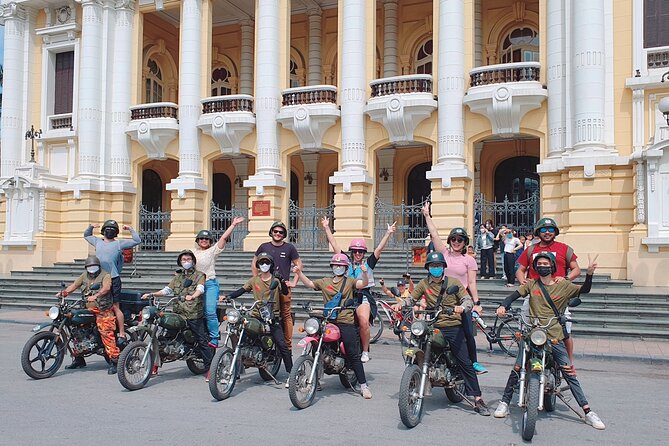 Hanoi Motorbike Tour: Hanoi HIGHTLIGHTS & HIDDEN GEMS - Long Bien Bridge and a piece of modern history