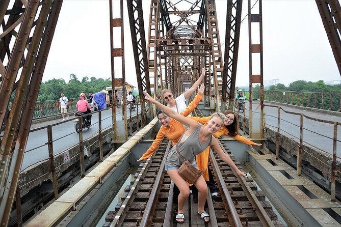 Hanoi Motorbike Tours Led By Women: Hanoi City Insight Motorbike Tours - Truc Bach Lake, lunch, and Vietnamese coffee