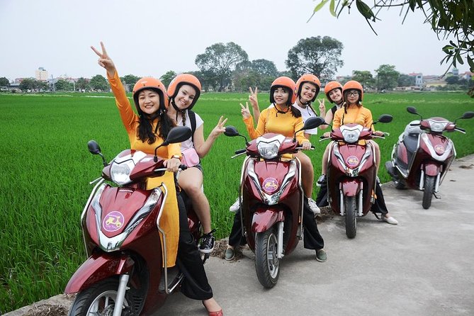 Hanoi Motorbike Tours Led By Women: Hanoi Outskirts & Rural Life - A Vietnamese meal near Truc Bach