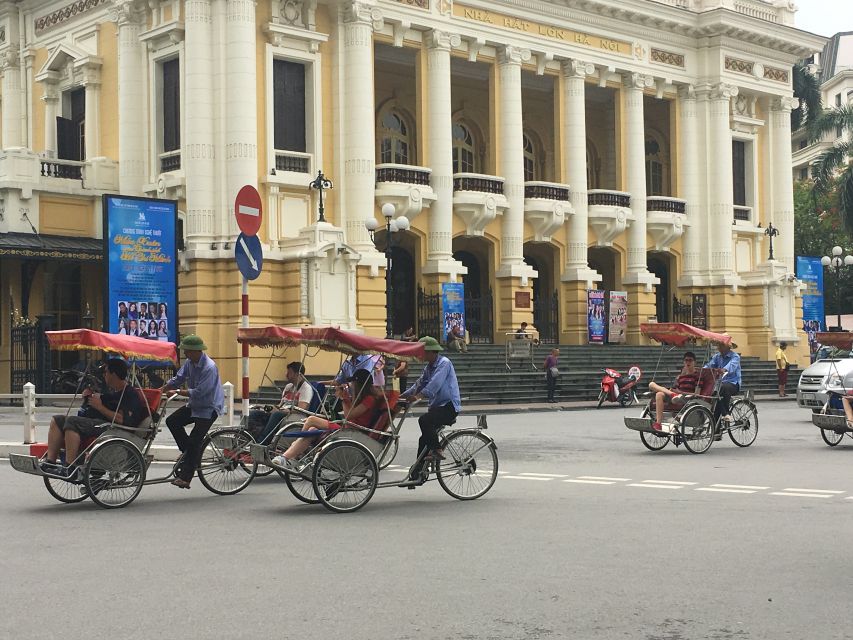 Hanoi: Old Quarter Trishaw Cyclo Tour - St. Joseph’s Cathedral adds French-era character