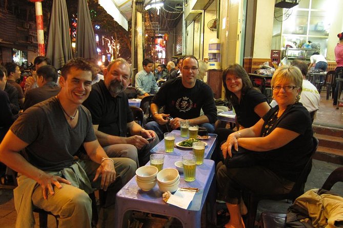 Hanoi Street Food: Small Group Walking Tour with Real Foodie - Shrimp cake and noodles with tofu or pork rib porridge