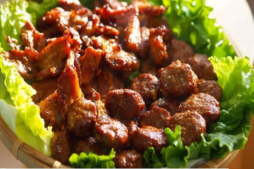 Hanoi: Street Food Tour with Train Street & Hidden Alleyways - More local dishes: nem, banh duc, and banh cuon