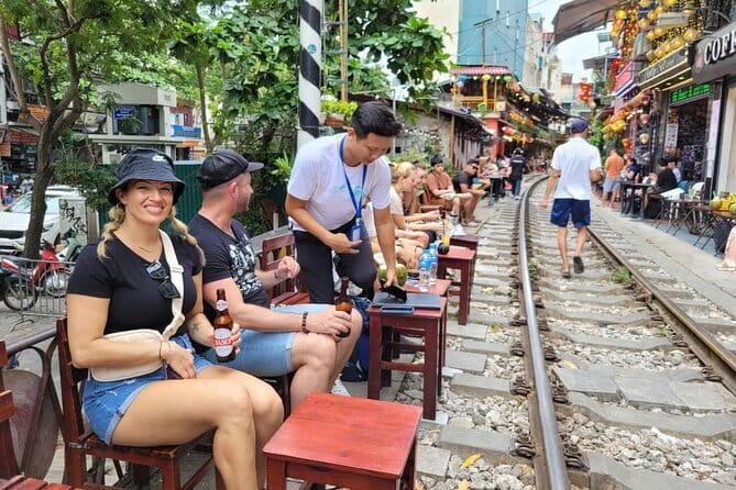 Hanoi street food walking and train street visit - What the $21.77 price really buys