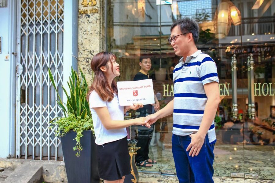 Hanoi Walking Street Food Tour & Cyclo Ride - Spring rolls, pillow cakes, and bun cha first
