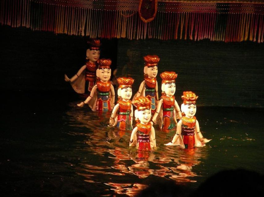 Hanoi: Water Puppet Show Ticket with Hotel Delivery Add-On - The 50-minute performance