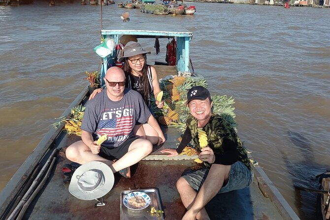 HCM: 2-Day Mekong Delta Floating Market with Cooking & Bike Ride - Making bánh xèo or bánh khọt for lunch