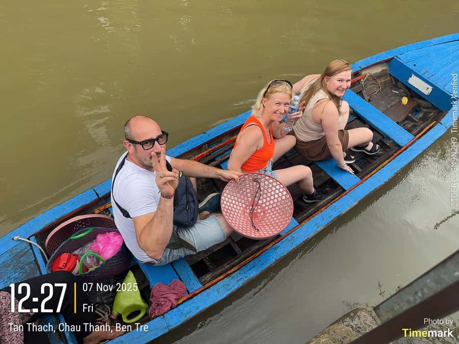 HCM: Authentic Mekong Delta - Boat, TukTuk, Khot Cake Making - Key points to know before you book