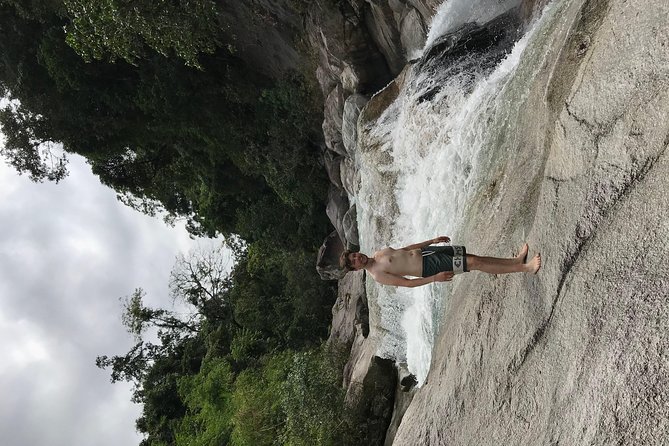 Hidden Hon Ba Nature Reserve Motorcycle Tour BBQ,Beer,Waterfall - Seeing village work from the back of a bike