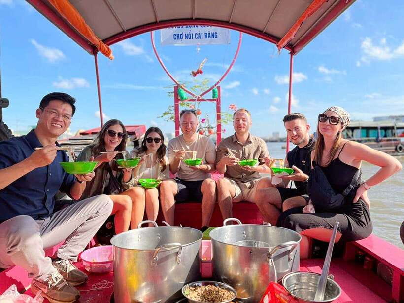 Ho Chi Minh: 1-Day Mekong Delta Tour-Floating Market & Islet - Cai Rang Floating Market at breakfast time