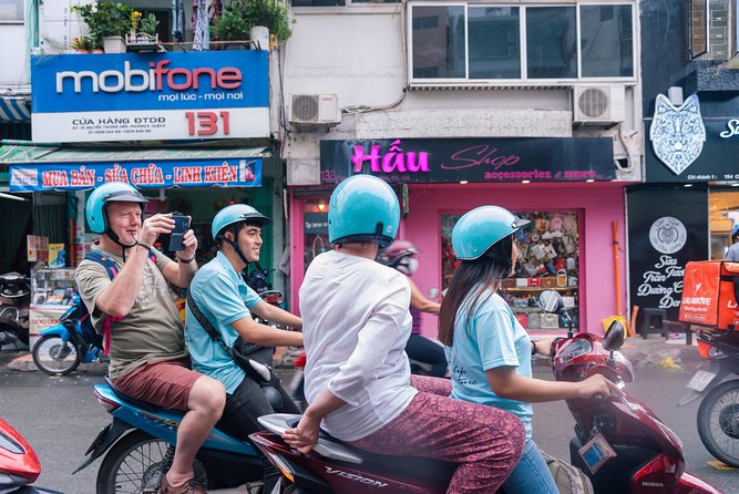 Ho Chi Minh City Motorbike Tour with Student | Saigon Adventure - A quiet stop at the Thich Quang Duc Monument