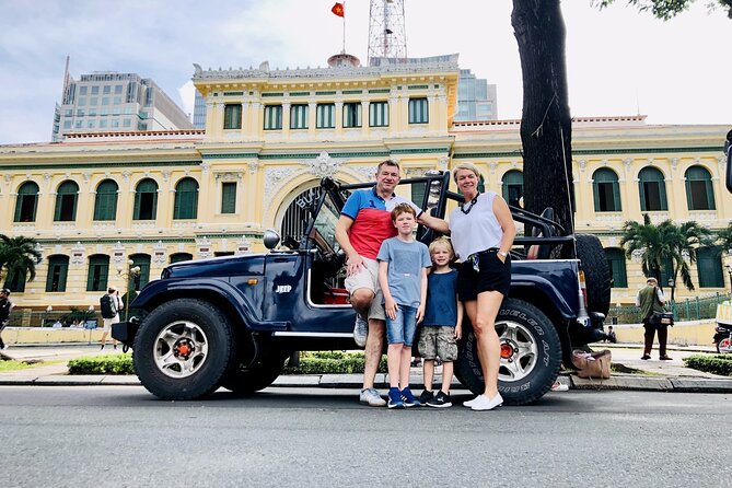 Ho Chi Minh City Private Half-Day Tour by U.S Army Jeep - The Jade Emperor Pagoda offers a different kind of Saigon