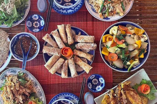 Hoi An Ancient Town Walking Street Food Tours with Night Market - Following Jackie through the Old Town