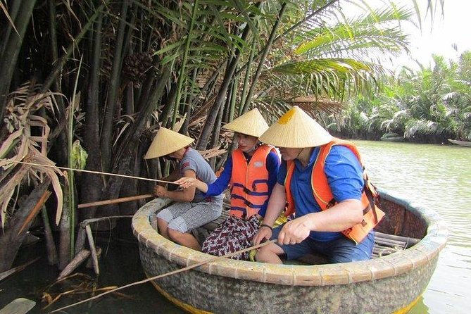 Hoi An Basket Boat Tour ( basket boat, visit water coconut forest, fishing crab) - What the basket boat ride is really like