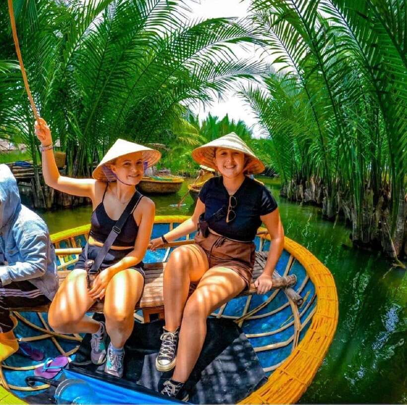 Hoi An: Coconut Basket Boat Ride by Hangcoconut - What the Cam Thanh basket boat ride is really like