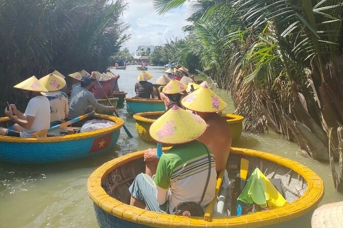 Hoi An: Coconut Basket Boat Ride in the Coconut Forest - Watching the spinning boats and fishing net