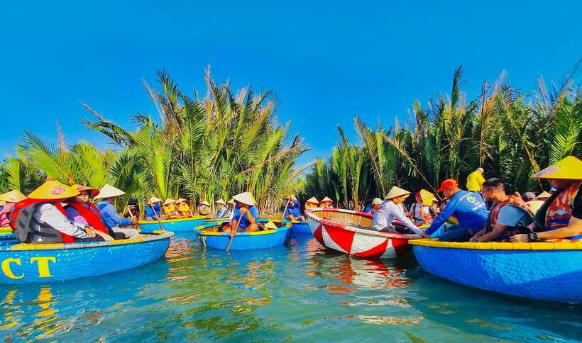 Hoi An: Coconut Basket Boat Rides with Two-way Transfers - Your first ride in a Vietnamese basket boat
