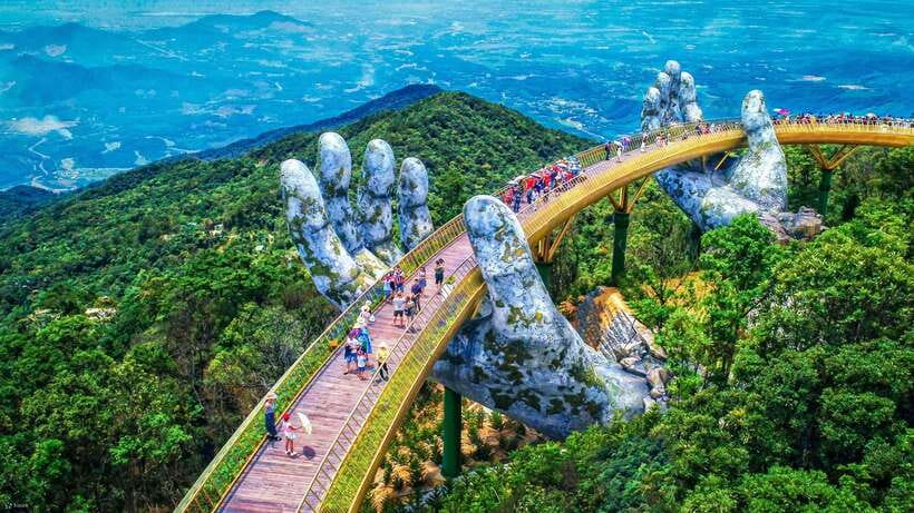 Hoi An/Da Nang: Golden Bridge , My Son Sanctuary & Marble Mt - Marble Mountains, caves, and Buddhist shrines