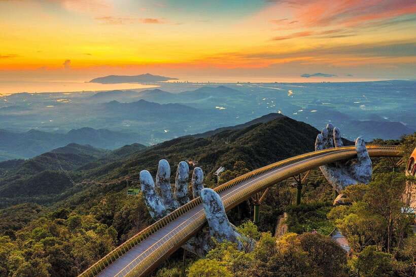 Hoi An/Da Nang: Golden Bridge , My Son Sanctuary & Marble Mt - Ba Na Hills and the Golden Bridge