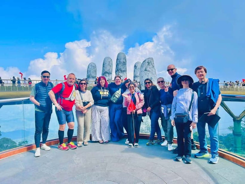 Hoi An / Da Nang to Ba Na Hills Day Trip with Golden Bridge - The first cable car and the climb to Golden Bridge