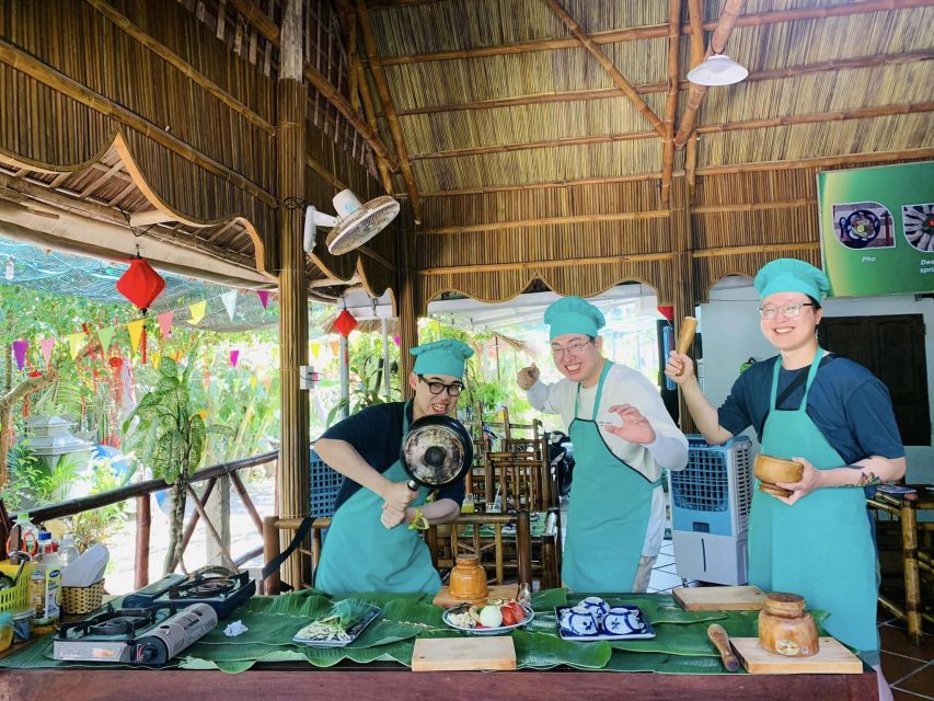 Hoi An/Da Nang: Vegetarian Cooking Class & Basket Boat Ride - From Hoi An or Da Nang to Cam Thanh