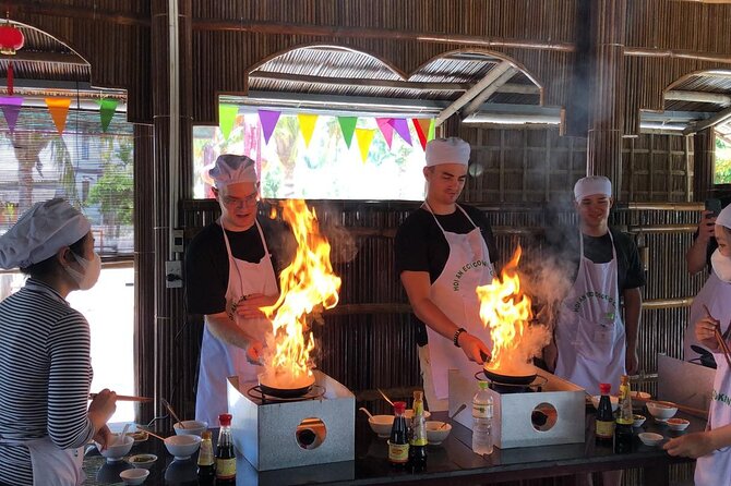 Hoi An Eco Cooking Class With Kien Nguyen Cooking - Making rice paper the traditional way
