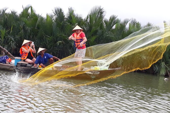 Hoi An Eco Tour Cooking Class & Fishing (Local market,basket boat,learn cooking) - Into the Bay Mau Coconut Forest