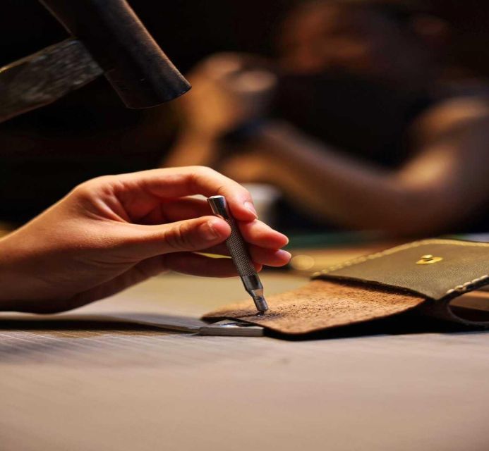 Hoi An: Handmade Leather Crafts Workshop (Starter Course) - Cutting and shaping the leather