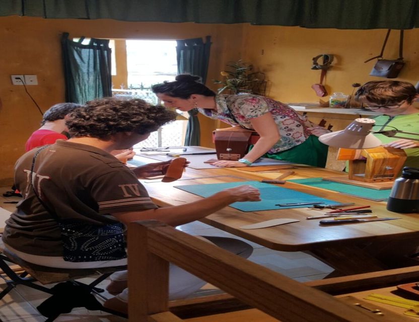 Hoi An: Handmade Leather Crafts Workshop (Starter Course) - The satisfying hammer work