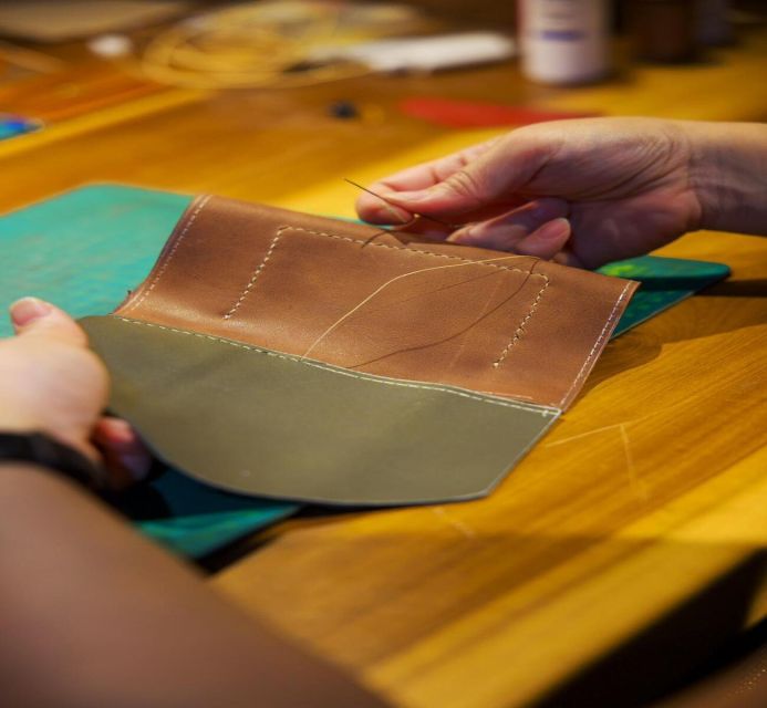 Hoi An: Handmade Leather Crafts Workshop (Starter Course) - Hand stitching and finishing your item