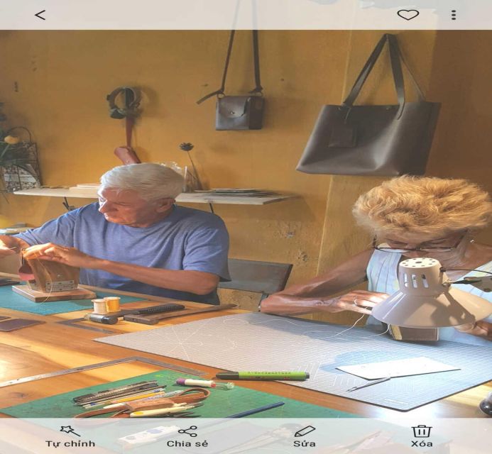 Hoi An: Handmade Leather Crafts Workshop (Starter Course) - What Anton and Ha add to the class