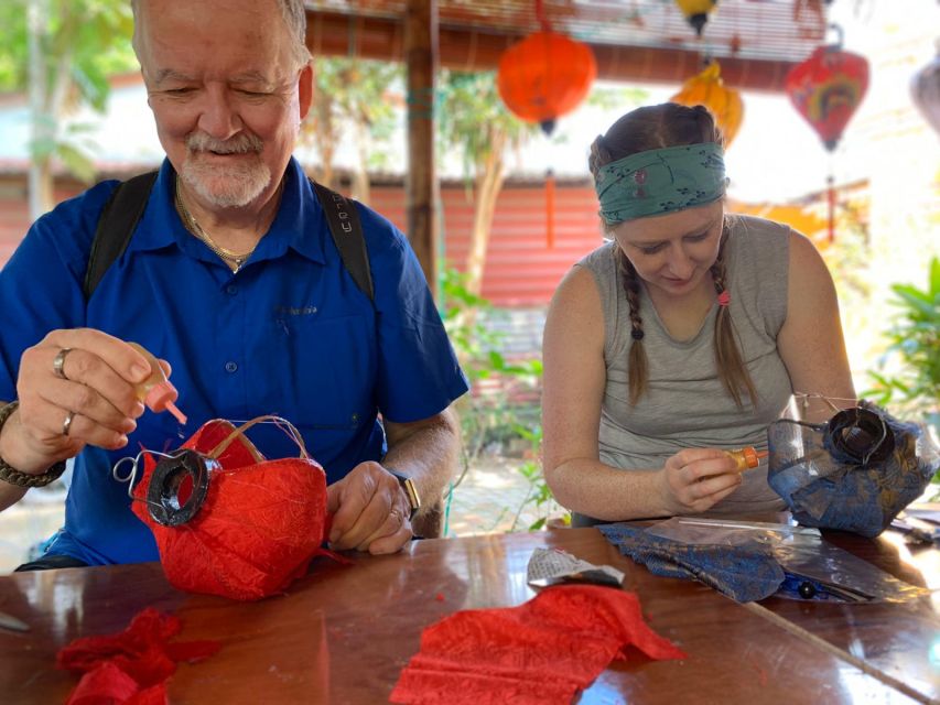 Hoi An: Local Foldable Lantern-Making Class with Locals - Choosing your shape, fabric, and tassel